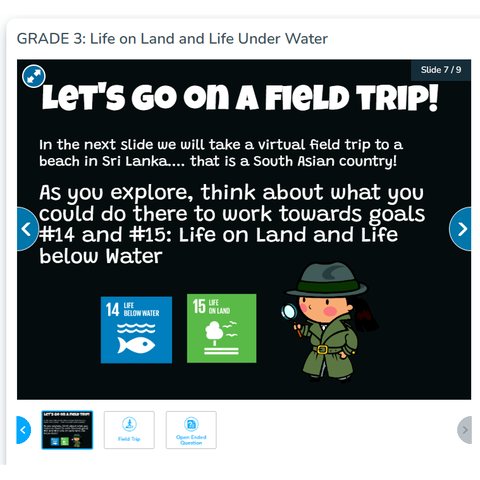 Nearpod lesson sample
